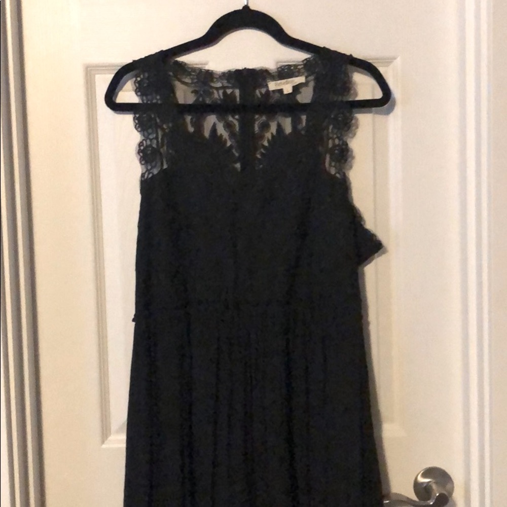 Black High-low dress